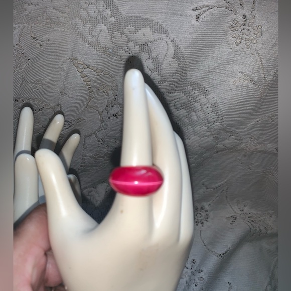 Vintage Mod moon glow go-go ring 1960’s - Picture 2 of 4